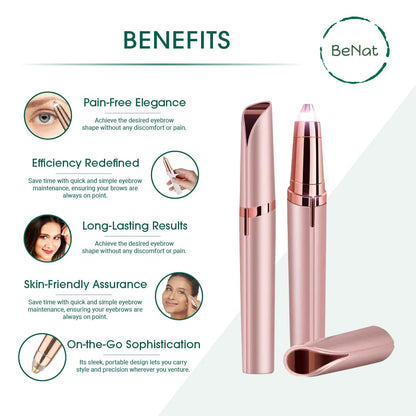 Effortless Beauty Kit – Painless Electric Facial Hair Remover