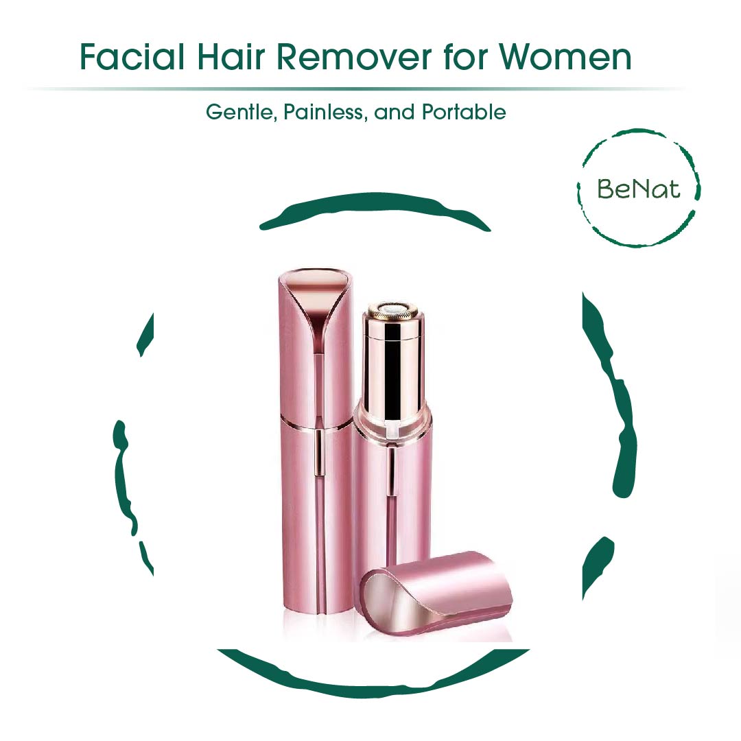 Effortless Beauty Kit – Painless Electric Facial Hair Remover