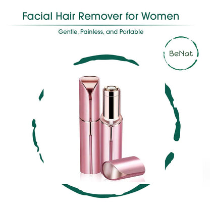 Effortless Beauty Kit – Painless Electric Facial Hair Remover
